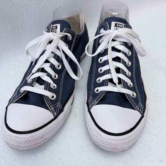 Converse Chuck Taylor All Star Low Navy Blue Sneakers M9697C Mens 10 Womens 12 - Picture 9 of 13